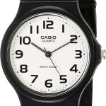 Casio Men's MQ24-7B2 Analog Watch with Black Resin Band